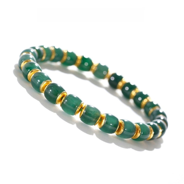 Tibetan Blessed Jade Bracelet for Emotional Healing