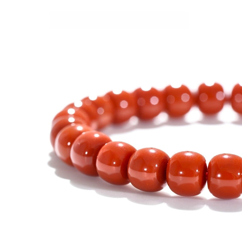 Tibetan Blessed Red Agate Bracelet for Energy Protection - Buddhabelief
