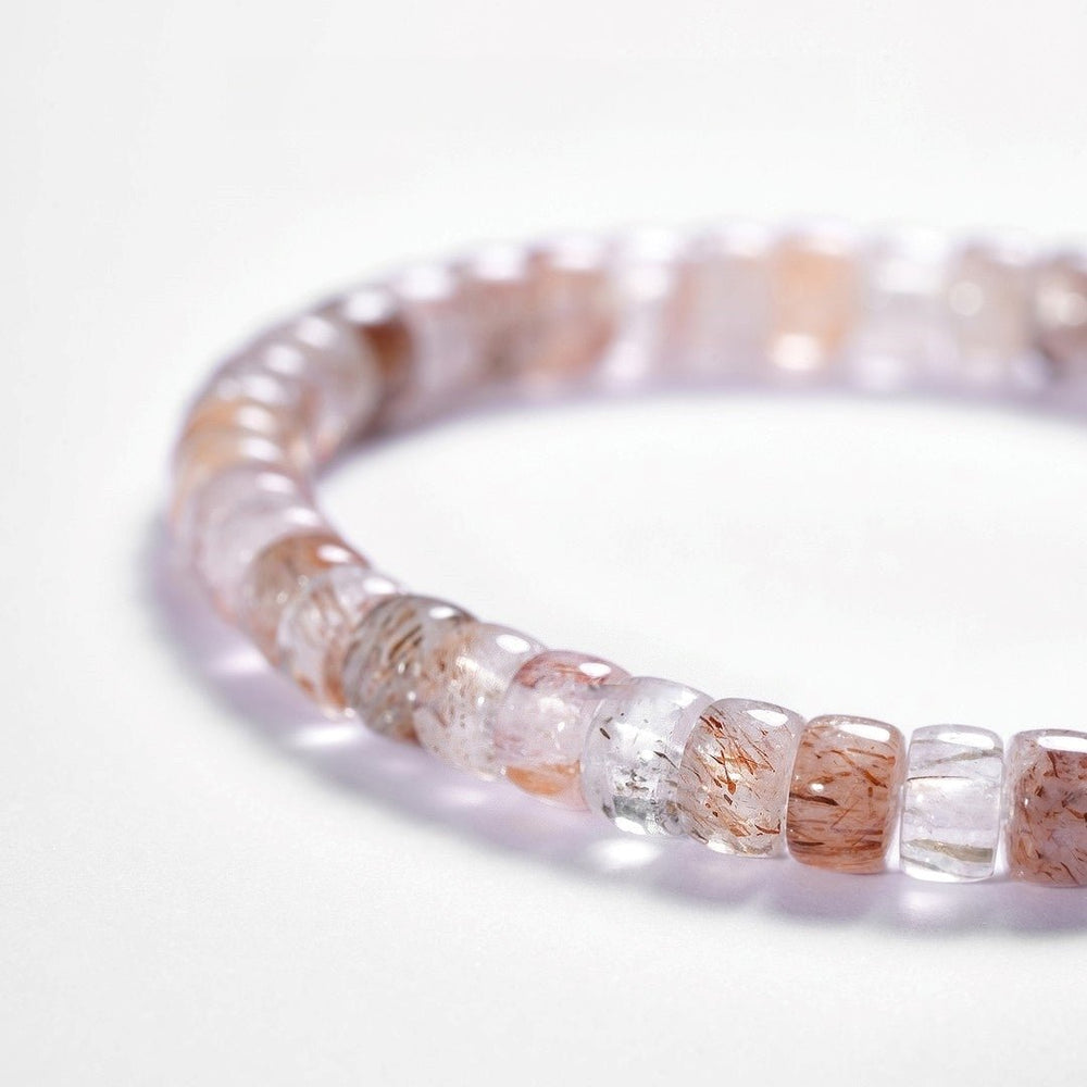 Tibetan Blessed Super Seven Crystal Bracelet for Emotional Healing - view 3